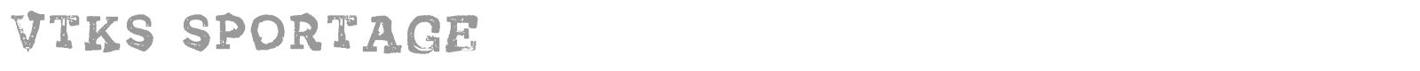 Vtks Sportage font preview
